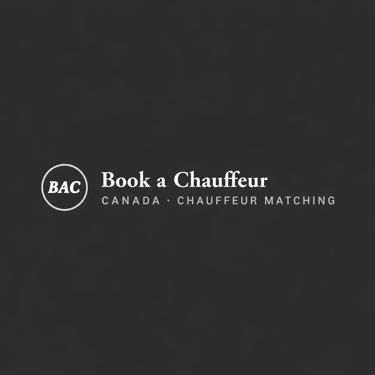 Book a Chauffeur
