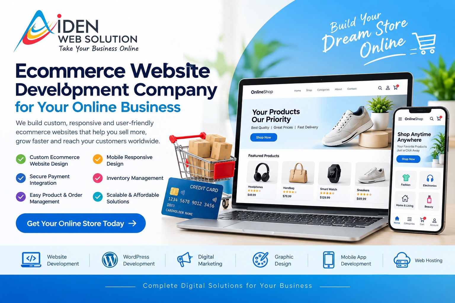 Ecommerce Website Development Company in Vadodara 