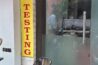 SS Gold Testing storefront entrance with gold testing sign