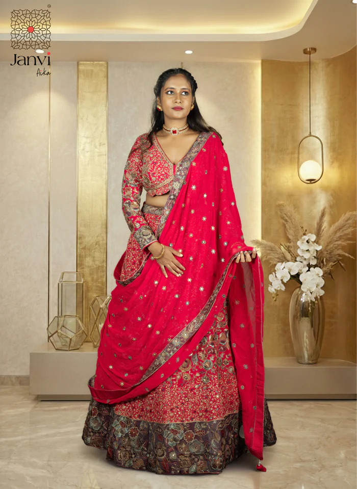 Janvi Aika Traditional Party Wears