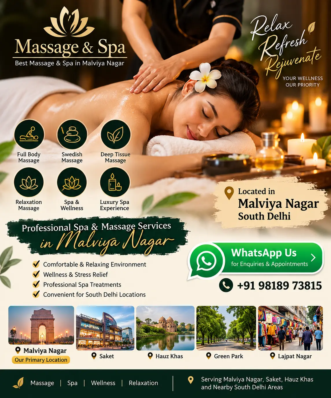 spa in malviya nagar