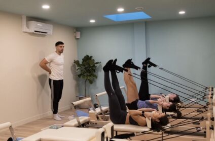 The Pilates studio