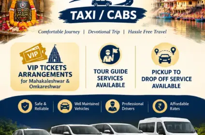 Ujjain to Omkareshwar taxi
