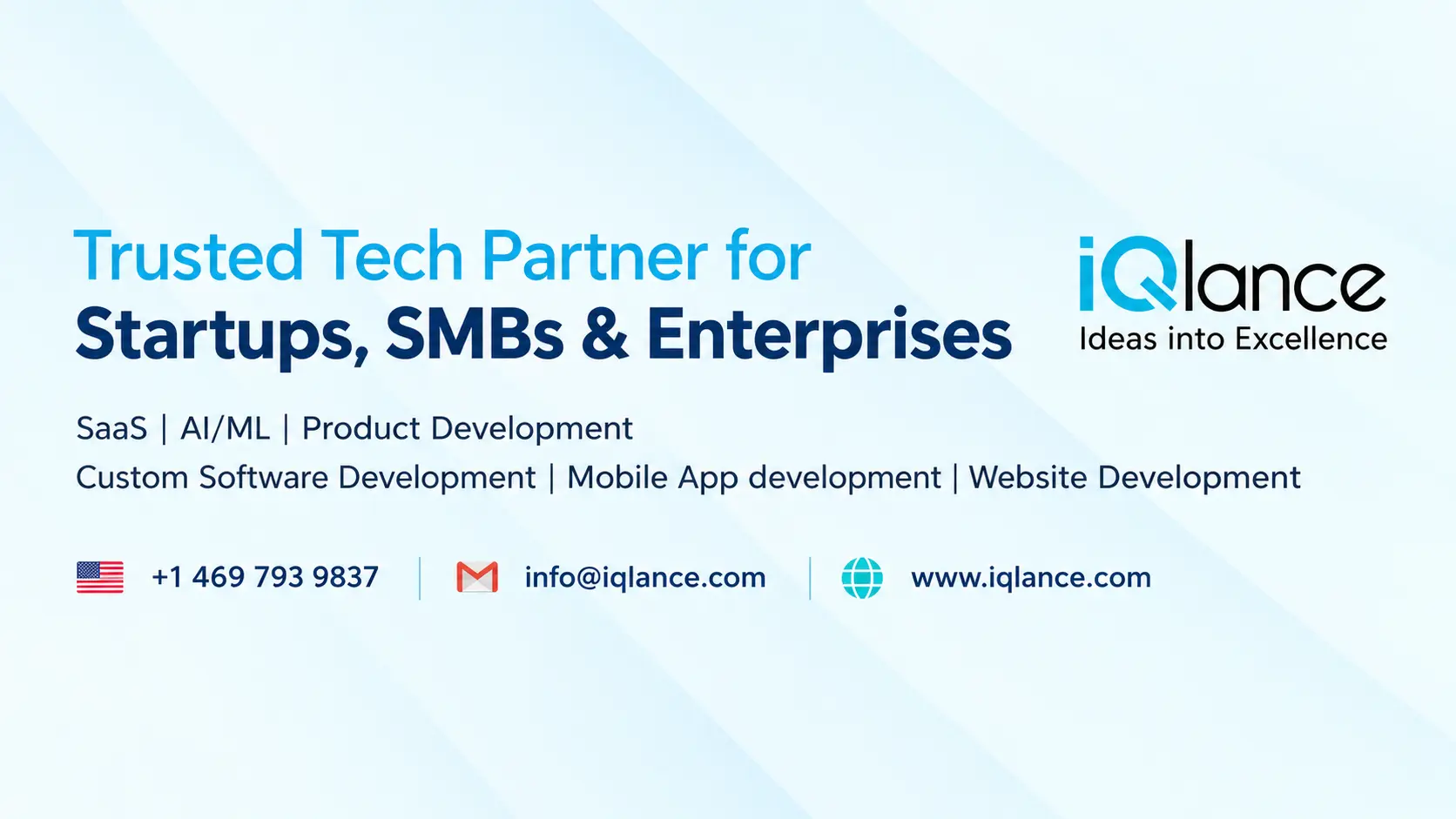 iQlance Solutions App Development Company USA