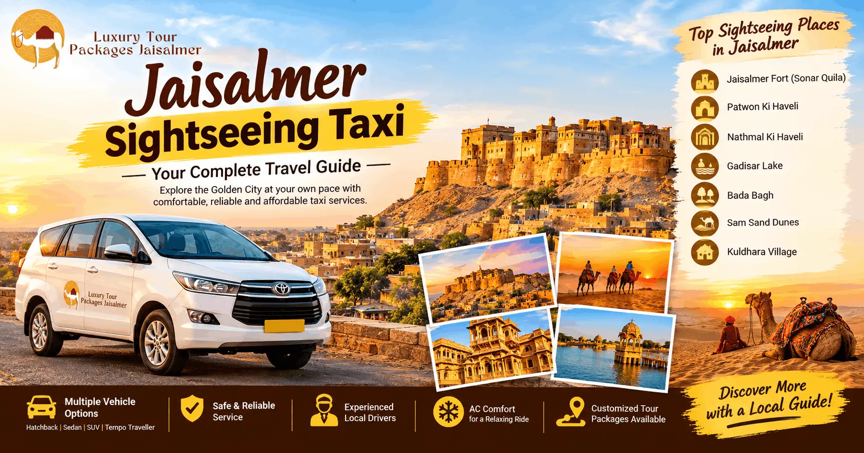 Luxury Tour Packages Jaisalmer