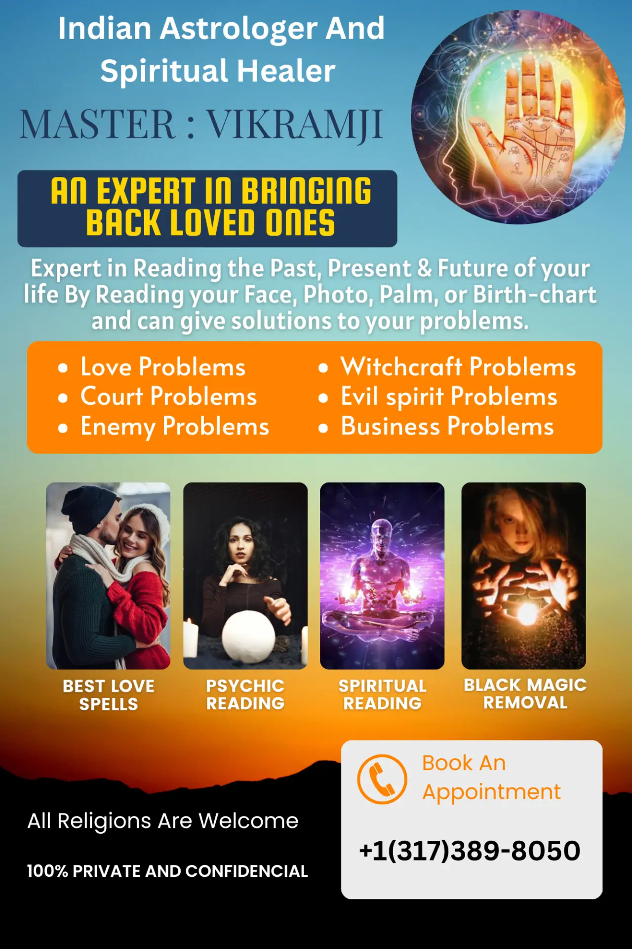 Psychic and Astrologer spiritual healer