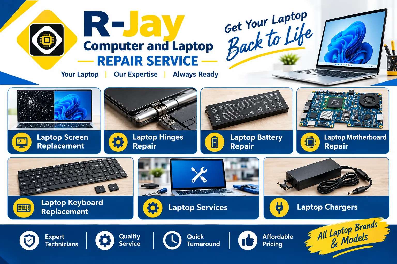 R-jay Computer & Laptop Repair Service