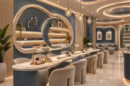 Space Craft Salon or Spa Interior Design