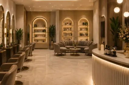 Space Craft Salon or Spa Interior Design