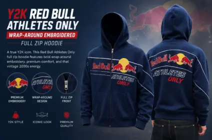 Y2K Red Bull Athletes Only Hoodie